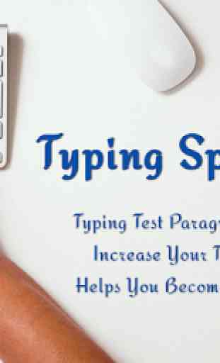 Learn Typing in Mobile - Typing Speed Master Test 1