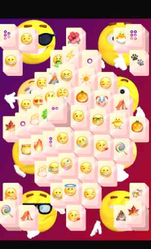 Mahjong Emoji: Ad-Free Tile Matching Strategy Game 3