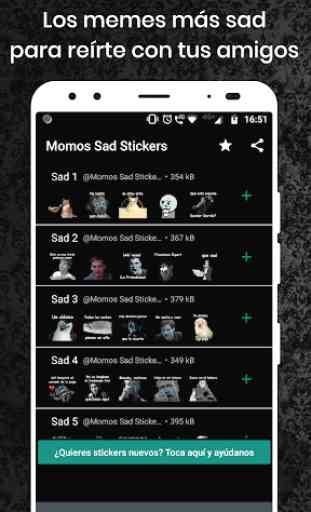 Momos Sad Stickers 1