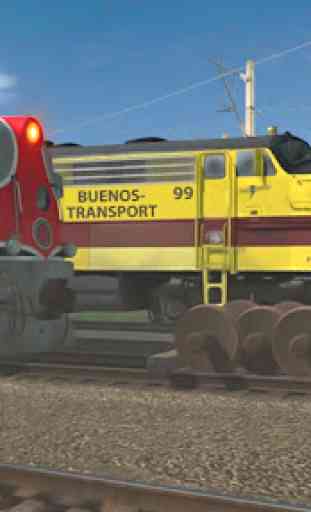 Oil Train Transporter 3D: Oil Tanker Simulator 1