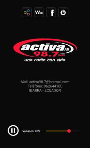 Radio Activa FM 98.7 3
