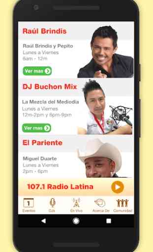 Radio Latina 107.1FM 3
