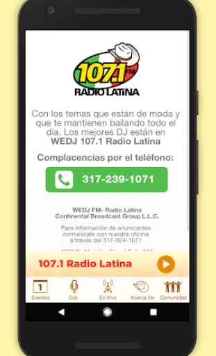 Radio Latina 107.1FM 4