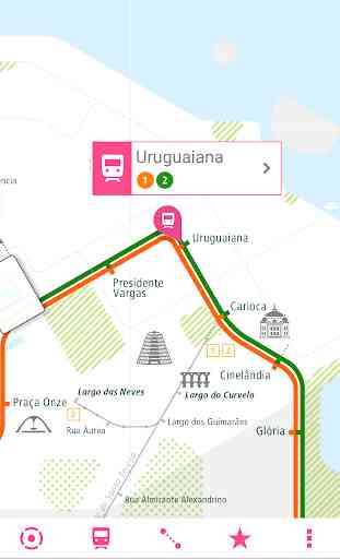 Rio de Janeiro Rail Map 1