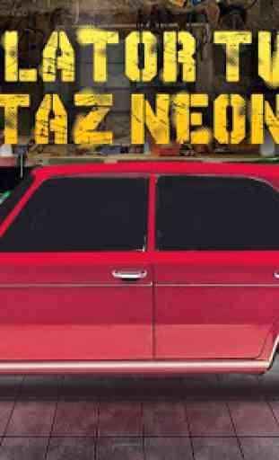 Simulador de Sintonía Taz Neon 4