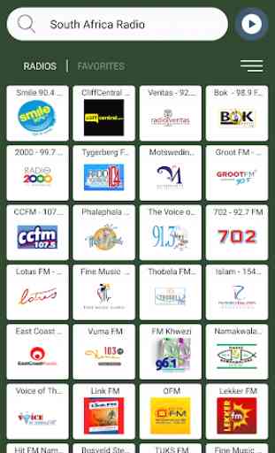 South Africa Radio Stations Online 1