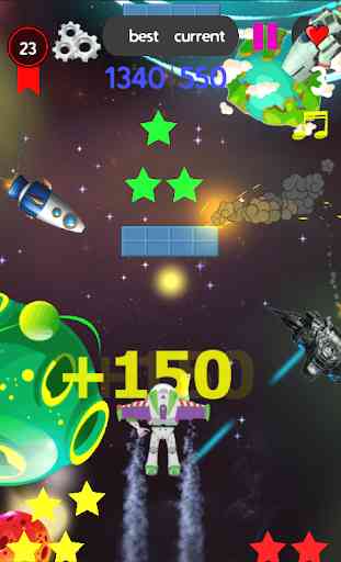 space shooter and shooting buzz 2