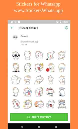 Stickers Onions WAStickerApps - StickersWhats.app 1