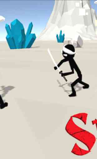 Stickman Ninja Warrior: Sword Fighting 3