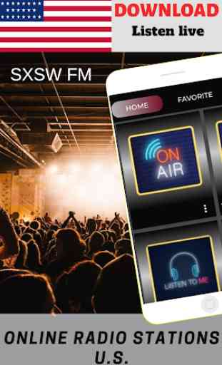 SXSW FM ONLINE FREE APP RADIO 1