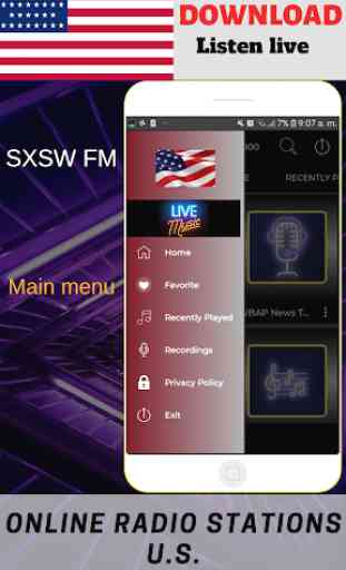 SXSW FM ONLINE FREE APP RADIO 3