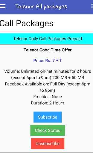 Telenor Packages 3
