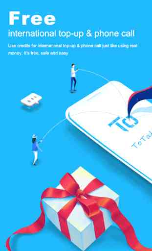 ToTalk - Secure and Free Calls & Top-up 1