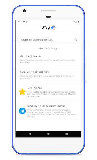 UTag - Find tags from YouTube videos 1
