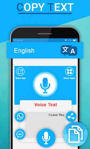 Voice to Text Message: All Languages Talk to Sms 4