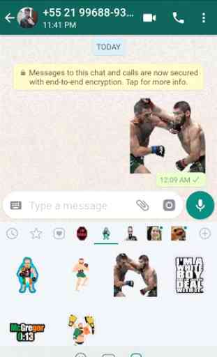 WAStickersApps: MMA Stickers for WhatsApp 2