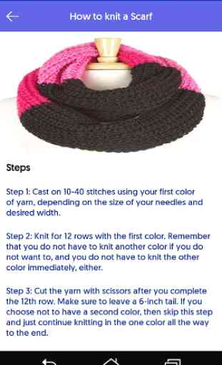 WoollyWish - Learn Knitting for Free 4