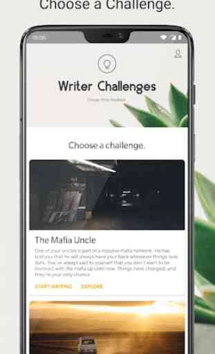 Writer Challenges (Writing Prompts) 1