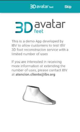 3D avatar feet 1