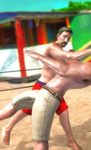 Beach Wrestling Revolution: 3D New Fighting Game 4