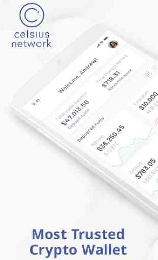 Celsius Network: Cryptocurrency Wallet 1