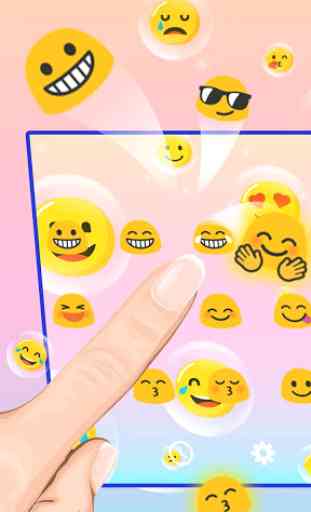 emoji bubble keyboard cute water smiley face 3