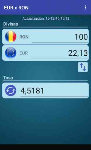 Euro x Leu rumano 2