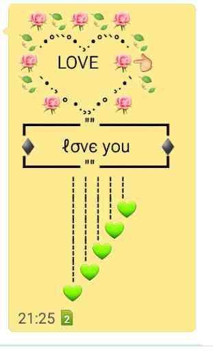 Faces Of ASCII Hearts: love heart sms 4