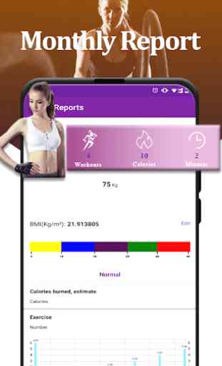 Female Fitness App - Women Workouts,Lose belly Fat 4