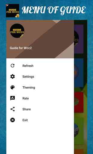 Guide for WCC2 3