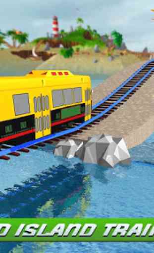 Isla Tren Carga Transporte Simulador 2018 2