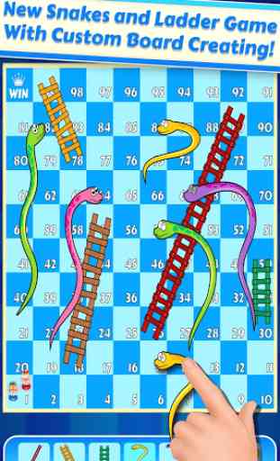 Juego de mesa Ludo Battle Kingdom Snakes & Ladders 2