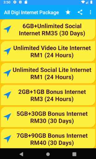 Malay Internet Package 2019 2