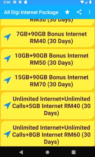 Malay Internet Package 2019 3