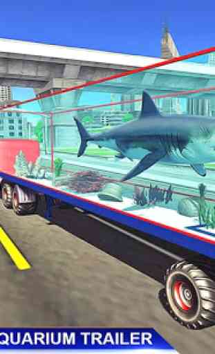 Mar animales Transporte Camión Conducción Juegos 4