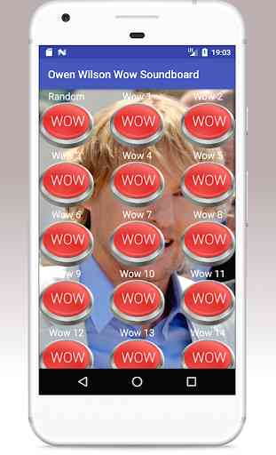 Owen Wilson WOW Soundboard Buttons and widget 1