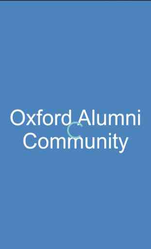 Oxford Alumni Community 1