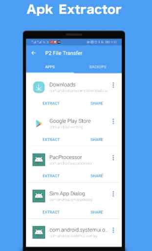 P2 - File Transfer, Sharing, share apps 3