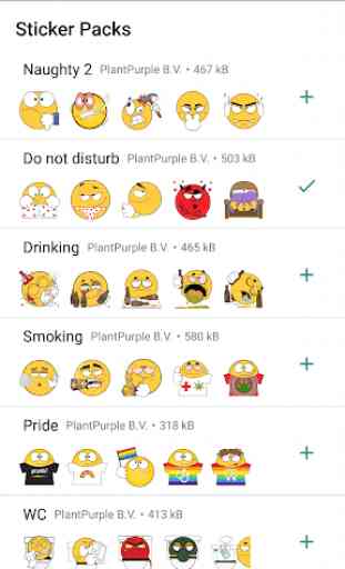 Pegatinas para adultos Emojidom (WAStickerApps) 1