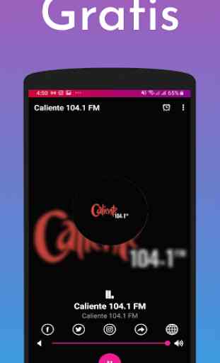 Radio: Caliente 104.1 FM 1