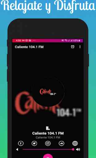 Radio: Caliente 104.1 FM 3