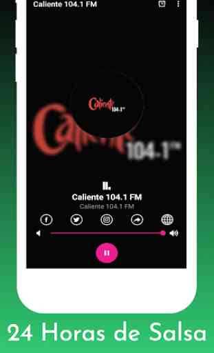 Radio: Caliente 104.1 FM 4