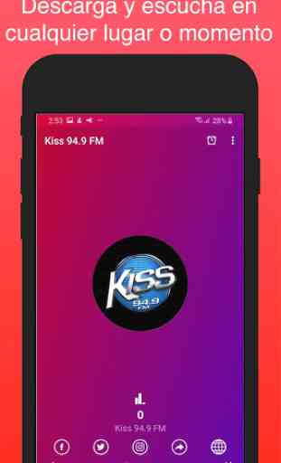 Radio: Kiss 94.9 FM 1