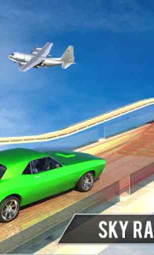 Ramp car stunt games: Impossible stunt games 3