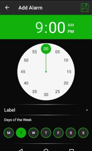reloj mundial despertador - hora de dormir y notas 3