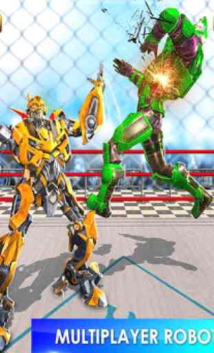 Ring Robot juegos de lucha: Real Robot ring battle 2