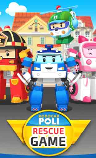 Robocar Poli Rescue - Kids Game Package 4