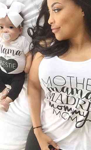 Ropa de moda mamá y bebé 1