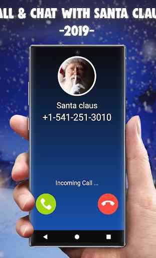 Santa Claus Vid Call and Chat Simulator 2