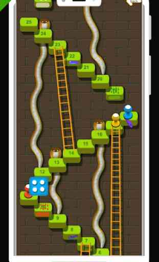 ⚕Snakes and Ladders Saga Battle:Free Board Game 2